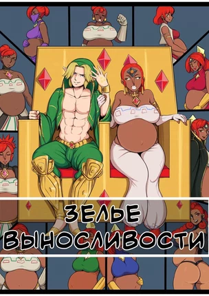Хентай порно комикс The Legend of Zelda/Легенда о Зельде: Зелье выносливости для Линка