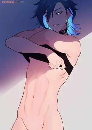 Яой порно арты Парни из Genshin Impact и другие от художника Matemi