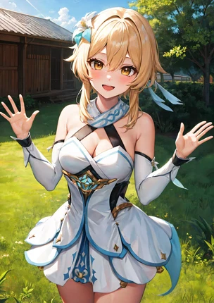 Арты Genshin Impact – Люмин