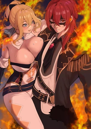 Манга Genshin Impact – Дилюк & Джин (Diluc & Jean)